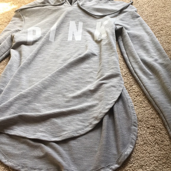 Victorias Secret Grey Hoodie - Picture 2 of 4
